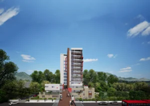 11-storey CLT building